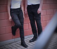 Moto jeans TRILOBITE 2461 PARADO MONOLAYER AAA BLACK