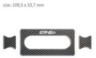Protector for three-passenger PPSK1P/PR3140 KAWASAKI ER6N 2007-2008.