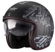 Scooter helmet MT LE MANS 2 S SV DYSTOPIC B12 MATT