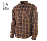 Tricou moto Trilobite 1971 Timber 2.0 PORTOCALIU