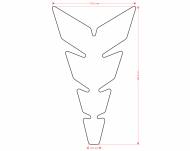 Protector rezervor ONEDESIGN CGMOS110VP/PR3476