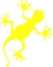 3D sticker ONEDESIGN 3DGECOYFP FLUO YELLOW