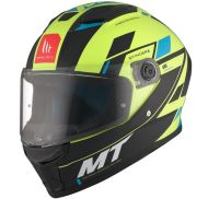Κράνος MT STINGER 2 ZIVZE C3 ΜΑΤ FLUO ΚΙΤΡΙΝΟ