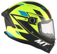 Κράνος MT STINGER 2 ZIVZE C3 ΜΑΤ FLUO ΚΙΤΡΙΝΟ