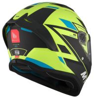 Κράνος MT STINGER 2 ZIVZE C3 ΜΑΤ FLUO ΚΙΤΡΙΝΟ