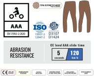 Moto jeans TRILOBITE 2461 PARADO MONOLAYER AAA BLUE SHORT