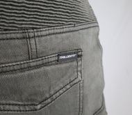 Motorcycle jeans TRILOBITE ACID SCRAMBLER 2.0 GREY DOUBLELAYER AAA