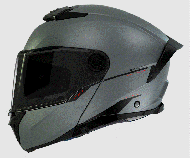 Flip-up helmet MT ATOM 2 SV A2 TITANIUM MATT