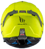 Open helmet MT ATOM 2 SV A3 FLUO YELLOW