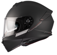 Open helmet MT GENESIS A1 BLACK MATT