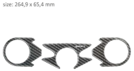 Protector for three-passenger PPSK12P/PR3150 KAWASAKI ZX6R 2007-2008.