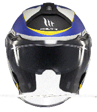 Scooter helmet MT COSMO SV CRUISER C7 MATT