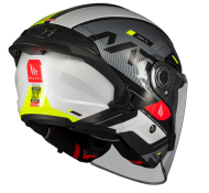 Scooter helmet MT COSMO SV SILENCE B3 YELLOW GLOSS