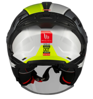 Scooter helmet MT COSMO SV SILENCE B3 YELLOW GLOSS