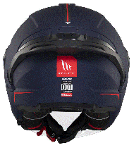 Scooter helmet MT COSMO SV SOLID A7 MATT BLUE