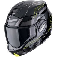 Cască Scorpion Exo-TECH EVO CONQUER Negru/Neon/Galben