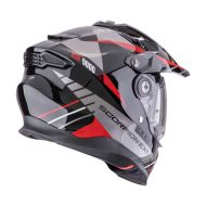 Κράνος Scorpion Exo ADF-9000 Air Feat Μαύρο/Ασημί/Κόκκινο