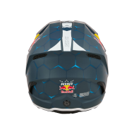 Детска мотокрос каска KINI RED BULL MX3 1.0-BLUE/WHITE
