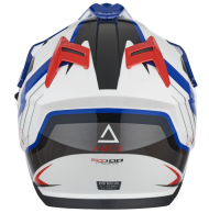Каска AMOQ Helmet AI100 Mojave white/red/blue