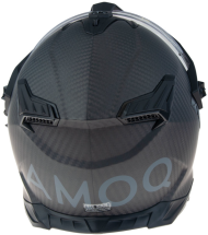 Каска AMOQ Recoil Electric visor Carbon ADV helmet Blackout