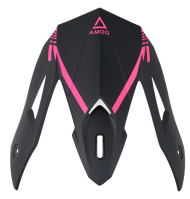 Козирка за каска AMOQ  Meteor V2 Peak Black/Pink