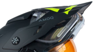 Козирка за каска AMOQ Adaptor Peak Black/Yellow