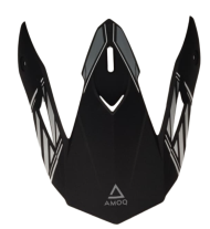 Козирка за каска AMOQ Meteor V2 Peak Axis Black/Grey