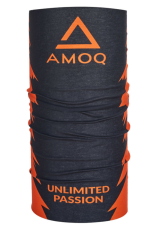КЪРПА AMOQ Neck Warmer Black-orange