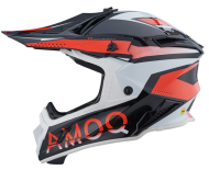 Мотокрос  каска AMOQ Friction Mips Helmet Black/red