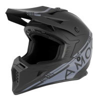 Мотокрос  каска AMOQ Meteor V2 Helmet Axis Black/Grey