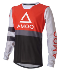 Мотокрос блуза AMOQ Airline Mesh Jersey Red/White