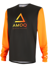 Мотокрос блуза AMOQ Ascent Comp Jersey Black-Orange