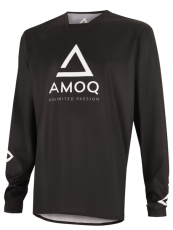 Мотокрос блуза AMOQ Ascent Comp Jersey Black-White