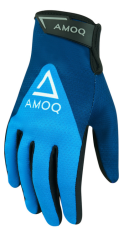 Мотокрос ръкавици AMOQ Ascent V2 Gloves Navy-Sky Blue