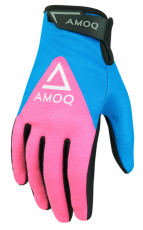 Мотокрос ръкавици AMOQ Ascent V2 Gloves Sky Blue-Pink