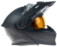 Отваряема каска AMOQ Ballast Electric visor Helmet Blackout