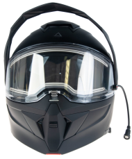 Отваряема каска AMOQ Ballast Electric visor Helmet Blackout