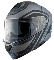 Отваряема каска AMOQ Helmet MI100 Porto black/grey