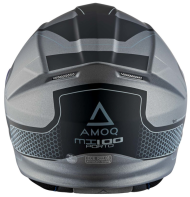 Отваряема каска AMOQ Helmet MI100 Porto black/grey
