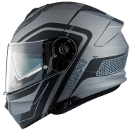 Отваряема каска AMOQ Helmet MI100 Porto black/grey