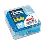 Fuses flat 15A - 50 pieces