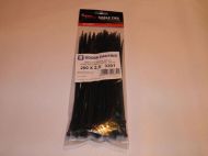 Cable ties 2.5 x 200 mm - 100 pcs.