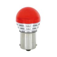 Крушка Mega-Led Hi-Power 9 - 10-30V - (PY21W) - BAU15s ОРАНЖ