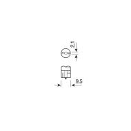Крушки Mega-Led Hi-Power 10 - 10-30V - (T10) W2,1x9,5d БЯЛА - 2 броя