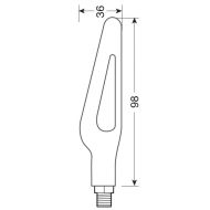 Led динамик мигачи 12V Glory SQ