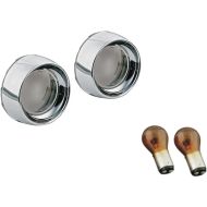 Frames with lenses and turn signal bulbs