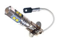 Крушка H3 LED 10-30V - Canbus (50W) - Жълта