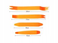 Universal set of tools for dismantling clips for bark moldings, panels, dashboard - 4 parts