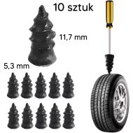 TIRE REPAIR KIT x10 SIZE - S - 5.3mm x 11.7mm