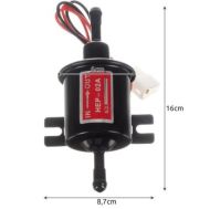 Electric external fuel priming pump for low pressure 12V